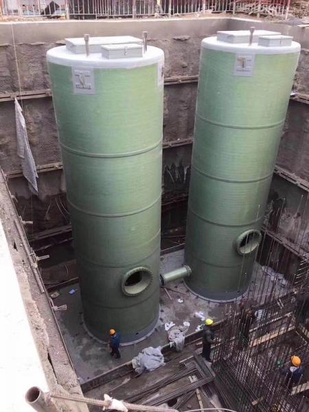 萍乡重庆OPPO智能生态科技园安装一体化污水提升泵